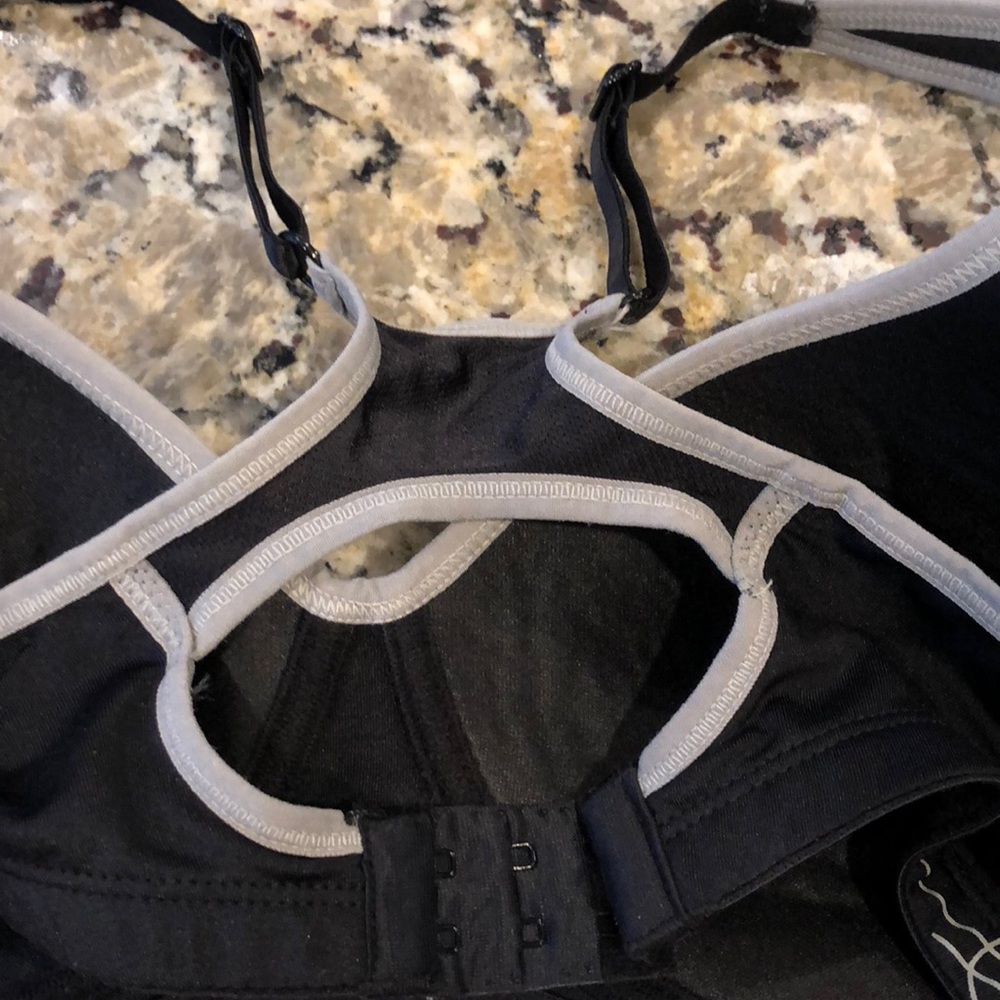 38B 2-pk Sports Bra T-shirt bras Black